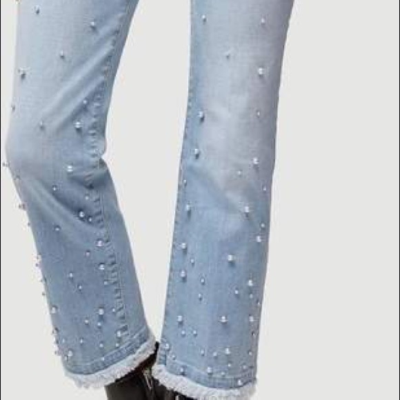 Frame Denim Denim - 🎊HP🎊FRAME Le High Straight Pearl jeans